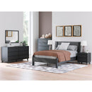  Size_Full  -- Signature Design by Ashley Danziar B1013B19 Full Slat Panel Bed IMAGE 7
