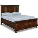  Size_Queen -- Millennium Porter Panel Bed with Storage IMAGE 1