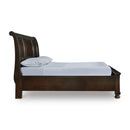 Size_Queen -- Millennium Porter Queen Sleigh Bed with Storage IMAGE 3