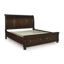  Size_King -- Porter B697B45 King Sleigh Storage Bed IMAGE 4