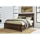  Size_California King -- Porter B697B47 California King Sleigh Storage Bed IMAGE 5