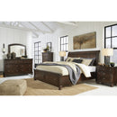 Size_California King -- Porter B697B47 California King Sleigh Storage Bed IMAGE 9