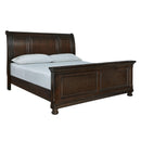  Size_California King -- Porter B697B50 California King Sleigh Bed IMAGE 1