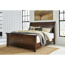  Size_California King -- Porter B697B50 California King Sleigh Bed IMAGE 2