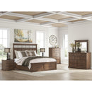  Size_King -- Taffenbrook B849B4 King Panel Storage Bed IMAGE 8
