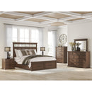  Size_California King -- Taffenbrook B849B5 California King Panel Storage Bed IMAGE 9