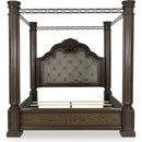  Size_King -- Signature Design by Ashley Maylee Upholstered Canopy Bed IMAGE 2