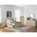  Size_Full  -- Onita EB9632B11 Full Panel Platform Bed with 1 Side Storage IMAGE 10