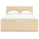  Size_Queen  -- Onita EB9632B12 Queen Panel Platform Bed with 1 Side Storage IMAGE 3