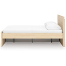  Size_Queen  -- Onita EB9632B12 Queen Panel Platform Bed with 1 Side Storage IMAGE 5