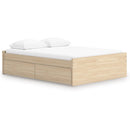  Size_Queen  -- Onita EB9632B15 Queen Platform Bed with 2 Side Storage IMAGE 1