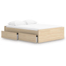  Size_Queen  -- Onita EB9632B15 Queen Platform Bed with 2 Side Storage IMAGE 2