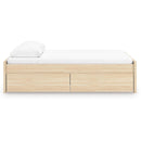  Size_Queen  -- Onita EB9632B15 Queen Platform Bed with 2 Side Storage IMAGE 4