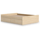  Size_Queen  -- Onita EB9632B15 Queen Platform Bed with 2 Side Storage IMAGE 6