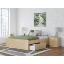  Size_Queen  -- Onita EB9632B15 Queen Platform Bed with 2 Side Storage IMAGE 7