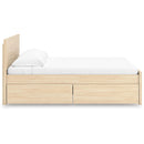  Size_King  -- Onita EB9632B23 King Panel Platform Bed with Storage IMAGE 4