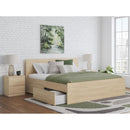  Size_King  -- Onita EB9632B23 King Panel Platform Bed with Storage IMAGE 8