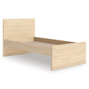  Size_Twin  -- Onita EB9632B4 Twin Panel Platform Bed IMAGE 5