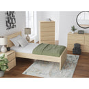  Size_Twin  -- Onita EB9632B4 Twin Panel Platform Bed IMAGE 6