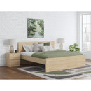  Size_Queen  -- Onita EB9632B6 Queen Panel Platform Bed IMAGE 6