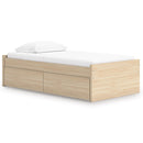  Size_Twin  -- Onita EB9632B7 Twin Platform Bed with 1 Side Storage IMAGE 1