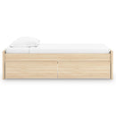  Size_Twin  -- Onita EB9632B7 Twin Platform Bed with 1 Side Storage IMAGE 4