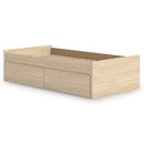  Size_Twin  -- Onita EB9632B7 Twin Platform Bed with 1 Side Storage IMAGE 7