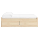  Size_Full  -- Onita EB9632B8 Full Platform Bed with 1 Side Storage IMAGE 4