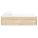  Size_Queen  -- Onita EB9632B9 Queen Platform Bed with 1 Side Storage IMAGE 4