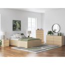  Size_Queen  -- Onita EB9632B9 Queen Platform Bed with 1 Side Storage IMAGE 9