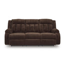 Manufacturer Color_Chocolate  -- Observation PC2140699 Reclining Power Sofa with Drop Down Table IMAGE 2