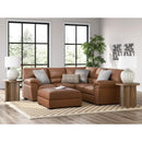  Manufacturer Color_Caramel  -- WillowBend Leather Look 2 pc Sectional IMAGE 6