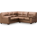  Manufacturer Color_Caramel  -- WillowBend Leather Look 2 pc Sectional IMAGE 1