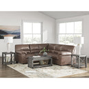  Manufacturer Color_Umber -- Signature Design by Ashley WillowBend PC27705S1 2 pc Sectional IMAGE 3