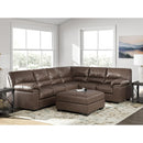  Manufacturer Color_Umber -- Signature Design by Ashley WillowBend PC27705S3 3 pc Sectional IMAGE 5