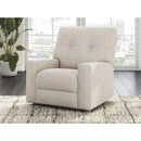 Manufacturer Color_Stone  -- Signature Design by Ashley Larimer Rocker Fabric Recliner IMAGE 6