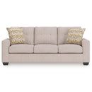  Manufacturer Color_Stone  -- Signature Design by Ashley Larimer Stationary Fabric Sofa IMAGE 2