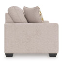  Manufacturer Color_Stone  -- Signature Design by Ashley Larimer Stationary Fabric Sofa IMAGE 3