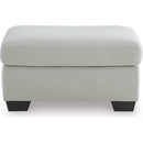  Manufacturer Color_Smoke -- Signature Design by Ashley Greenbriar Fabric Ottoman IMAGE 2
