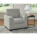  Manufacturer Color_Smoke -- Signature Design by Ashley Greenbriar Stationary Fabric Chair IMAGE 4