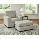  Manufacturer Color_Smoke -- Signature Design by Ashley Greenbriar Stationary Fabric Chair IMAGE 5