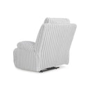  Manufacturer Color_Alloy  -- Signature Design by Ashley Falls Fabric Recliner with Wall Recline IMAGE 4