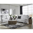  Manufacturer Color_Alloy  --  Falls Power Reclining Fabric Loveseat with Console IMAGE 16