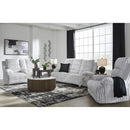  Manufacturer Color_Alloy  --  Falls Power Reclining Fabric Loveseat with Console IMAGE 18