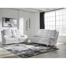  Manufacturer Color_Alloy  -- Signature Design by Ashley Falls Power Reclining Fabric Sofa IMAGE 10