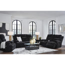  Manufacturer Color_Onyx  --  Rhine Falls PC4280596 Double Reclining Power Loveseat with Console IMAGE 13