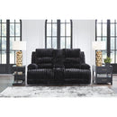  Manufacturer Color_Onyx  -- Rhine Falls PC4280596 Double Reclining Power Loveseat with Console IMAGE 4