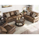  Manufacturer Color_Earth  -- Signature Design by Ashley Chasemore Swivel Glider Leather Look Recliner IMAGE 10