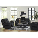  Manufacturer Color_Black  -- Signature Design by Ashley Forest Lake Power Reclining Fabric Sofa IMAGE 20