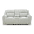  Manufacturer Color_Alloy  -- Forest Lake PC6420318 Power Reclining Loveseat with Console and Adjustable Headrest IMAGE 3